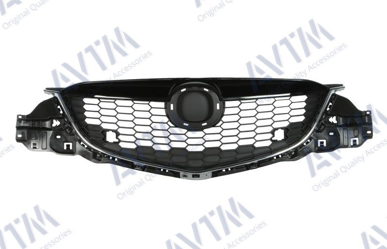 Решетка радиатора Mazda CX-5 2012-2015 с хром.молдингом без эмблемы ...
