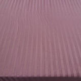 Сатин Люкс страйп темно-бузковий з смужкою 1,1 см, ширина 240 см, фото 2
