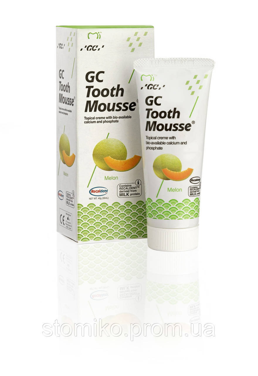 Tooth mousse Диня, (тус мкс) - крем для ремінералізації зубів, 1 тюбик 40г