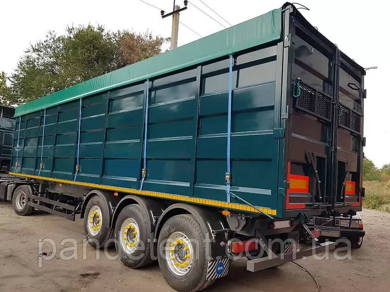 ПВХ тент для зерновозів, самоскид, причіп під замовлення з тканини ПВХ — Іспанія