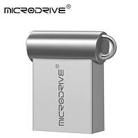 Металевий FLASH-накопичувач MicroDrive USB Flash Drive, 4GB, USB 2.0, метал, (флешка на 4 GB USB 2.0)