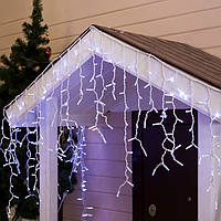 Вулична світлодіодна Гірлянда Бахрома 120 Led Холодний Білий б/пр 5 х 0,7 м