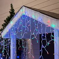 Вулична світлодіодна Гірлянда Бахрома 120 Led Мульти б/пр 5 х 0,7 м