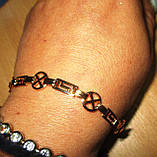 Позолочений браслет "Копти" від студії LadyStyle.Biz, фото 2