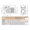 Насос для басейну Saci Optima 33M (8 м3/год, 0.25 кВт, 220B), фото 2