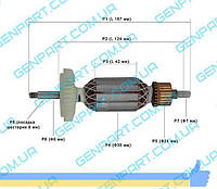 ЯКОРЬ НА БОЛГАРКУ Бош (Bosch) GWS 11-125