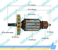 Якір на перфоратор DWT BH-1500