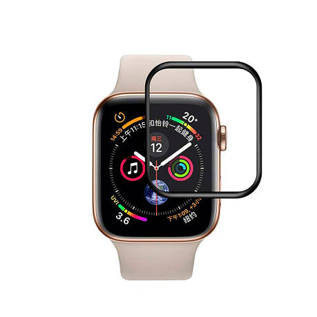 Захисне скло 3D для Apple Watch 40mm, фото 1