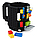 Дитяча чашка Build On для гри з Lego  ⁇  Кухоль конструктор для Лего Чорний, фото 2