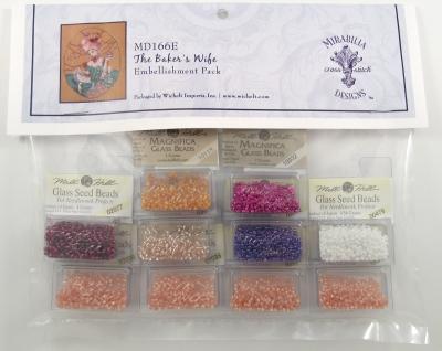 The baker's Wife Mirabilia Mill Hill Embellishment Pack MD166E