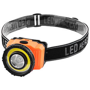 Ліхтар налобний NF-T838-COB(3W)+LED(1W), 3xAAA, фото 1