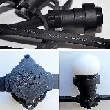 Вулична Ретро Гірлянди Belt Light з LED Ламп Е27 ➔, фото 9