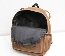 Шкільний рюкзак з вушками Ведмідь Bear, фото 3