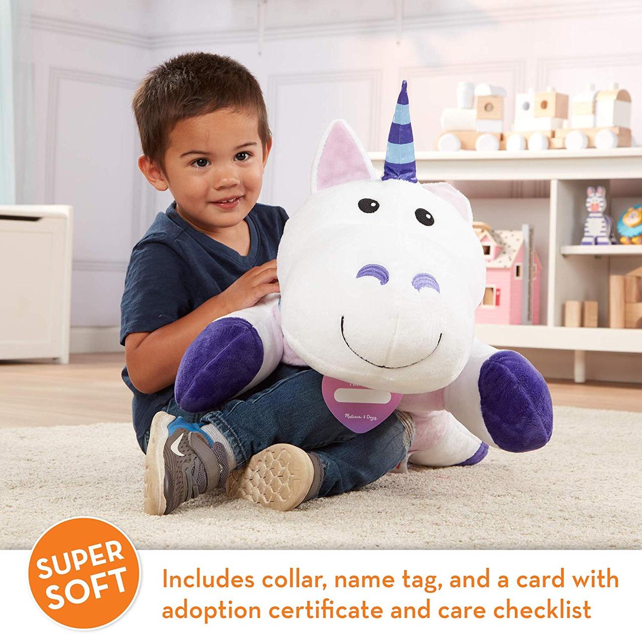 Melissa Doug Cuddle Unicorn Jumbo ID 1076118135