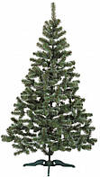 Новогодняя елка "Сказка" зеленая с белыми кончиками 1 м