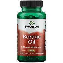 Swanson borage oil 60 softgels