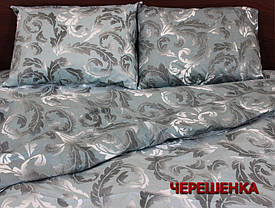 Сімейний набір бавовняного постільної білизни з Бязі "Gold" №152102 Черешенка™, фото 4
