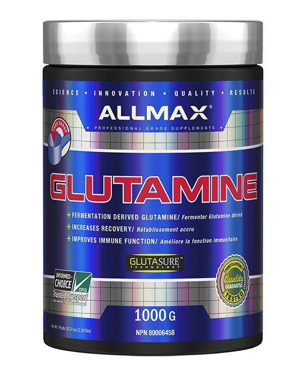 Allmax 100% Pure Micronized Glutamine 1000g - фото 1 - id-p549432957