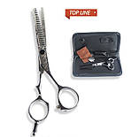 Професійні перукарські ножиці філіровочні 5.5 SPL 90017-35, фото 3