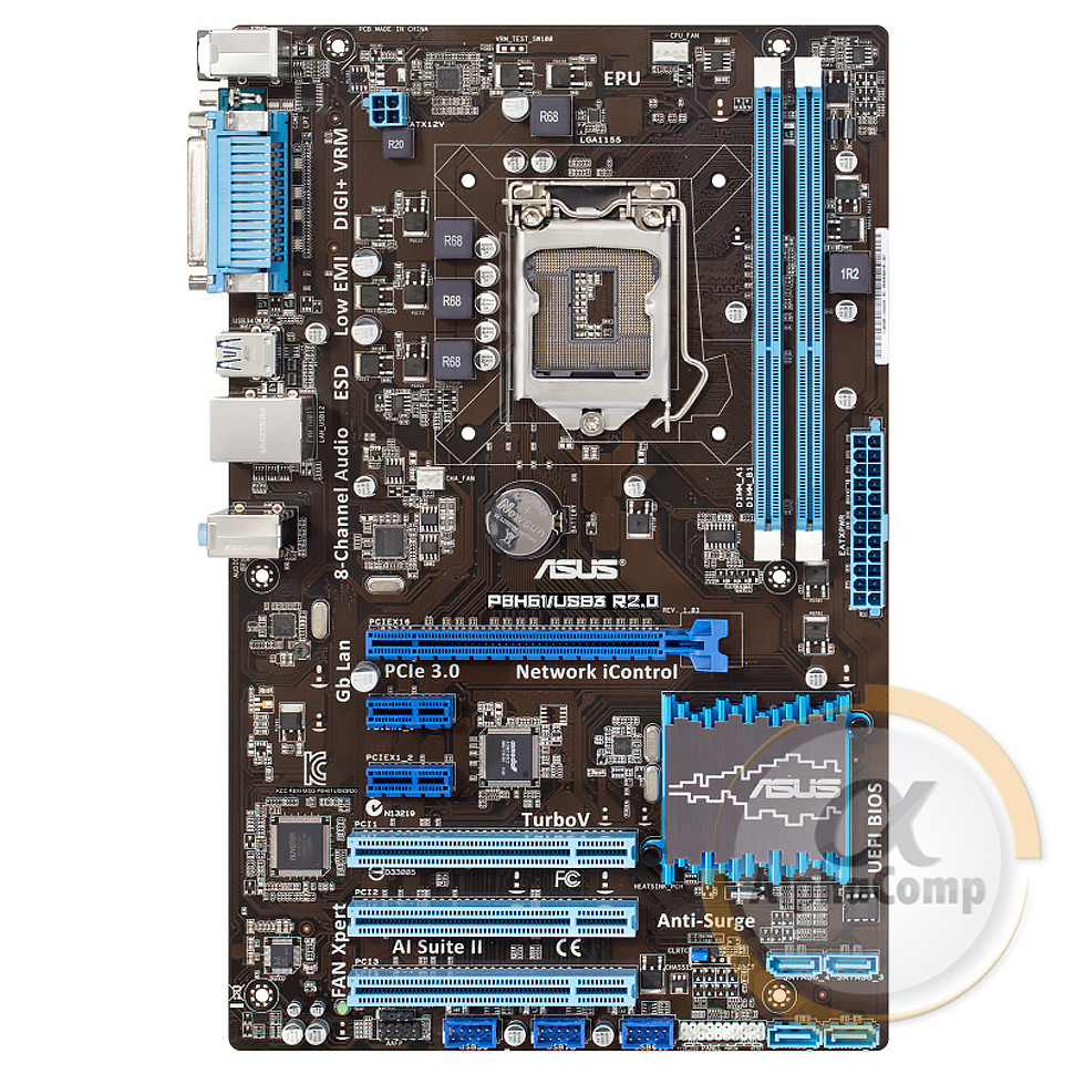 Материнська плата Asus P8H61/USB3 R2.0 (s1155/H61/2xDDR3/Gen3) БУ