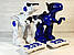 Інтерактивний динозавр 2629-T16A на радіокеруванні, 30 см, акумулятор, білий, фото 6