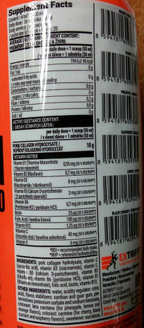 Рідкий гідролізований колаген Extrifit Liquid Collagen 1000 ml, фото 3