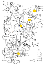 Роз'єм 6 контактний WAG на Audi, Seat,Skoda, VW VAG 1J0973713, фото 3