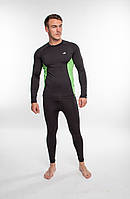Мужской спортивный костюм для бега Radical Intensive(original) компрессионная спортивная одежда,тайтсы+рашгард Mужское, женское, XL