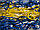 Сітка для футболу підвищеної міцності «ЕКСКЛЮЗИВ 1,5» жовто-синя (комплект 2 шт), фото 3