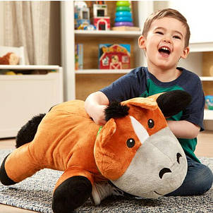 Подушка іграшка конячка Melissa&Doug, фото 3