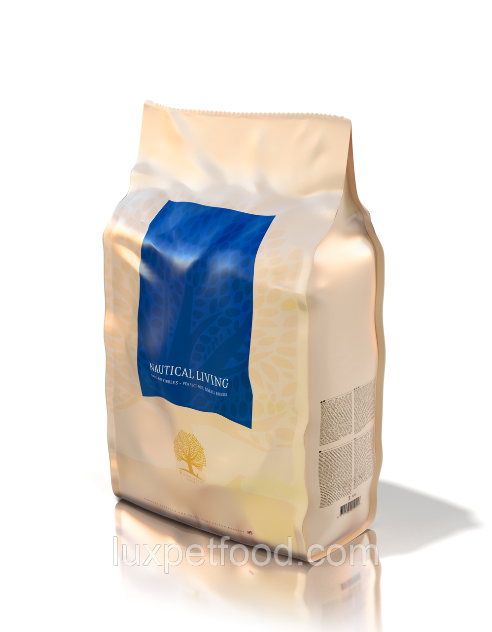 15/10/25 Essential Foods Nautical Living — Гіпоалергенний Корм .Собак Мал-Серед Порід Лосось, Форель, 2,5кг, фото 1