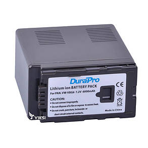 Аккумулятор Panasonic VW-VBG6 (6000mah), фото 1