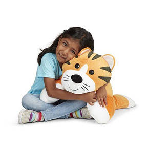 Іграшка подушка тигр Melissa&Doug, фото 4