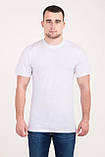 Чоловіча футболка базова однотонна якісна, футболки під нанесення і для спорту дорослі, фото 6