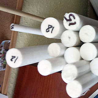 ezokd3 Пруток Zedex ZX-100K ф15 мм, пластик для втулок, шестерень