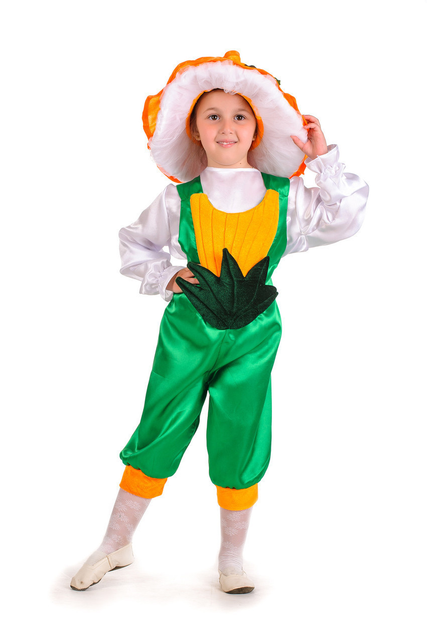Дитячий карнавальний костюм Грибочок «Лиска» хлопчик на зріст 110-120 см