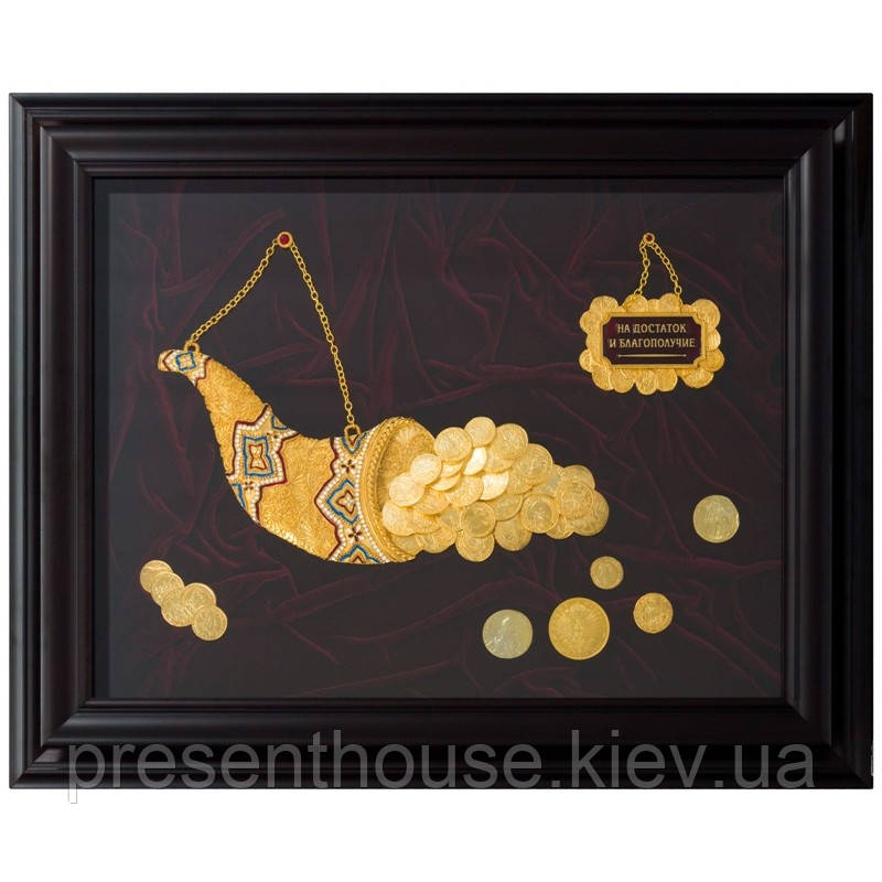 Оригінальний Настінний колаж "Ріг достатку" 485x385мм, фото 1