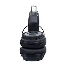 Bluetooth-навушники з мікрофоном Sonic Sound BE-20 чорні, фото 2