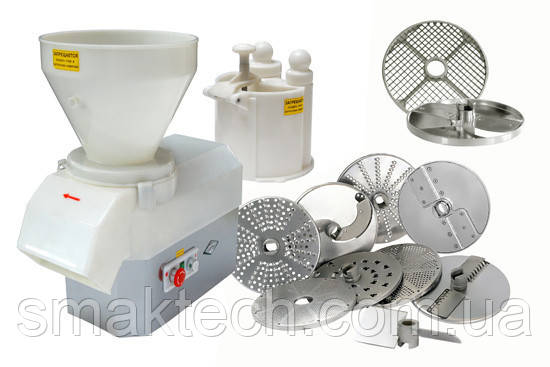 Овочерізка машина протирочно-резальна для овочів МПР-350М в комплекті 12 дисків!, фото 1