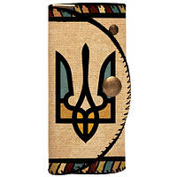 Ключница для сумки (текстиль) "Герб Украины"
