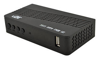 Цифровий ефірний DVB-Т2 ресивер U2C тюнер для теле-програм у FullHD якості Youtube, Megogo,Wi-Fi