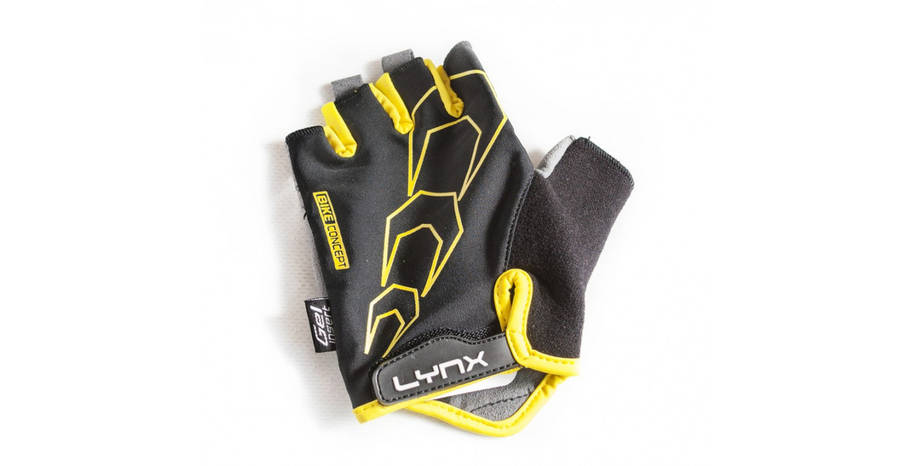 Рукавички Lynx Race Black/Yellow S, фото 1