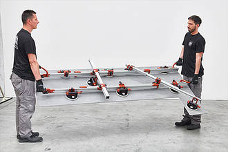 Easy-Move.8 вакуумних присосків RV175 Ø 175 мм із вакууметром