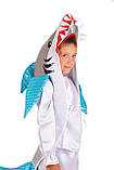 Дитячий карнавальний костюм Акула на зріст 120-130 см, фото 3