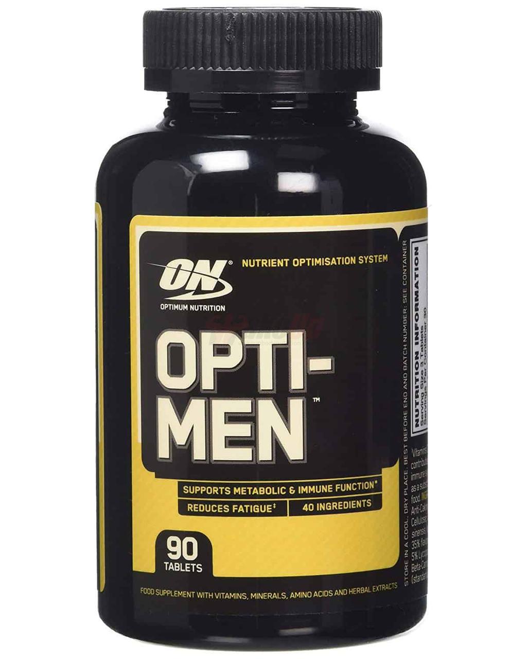 Витамины и Минералы Optimum Nutrition EU - Opti-Men - 90 табл - фото 2 - id-p78076614