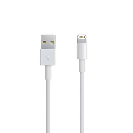 Кабель перехідник Alitek Lightning — USB Білий, 0.2 м (Комплект 2 шт.), фото 1