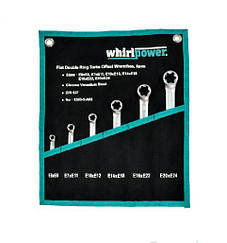 Набір ключів накидних WHIRLPOWER 1243-5-A06 "E-TORX" E6-E24 (6 предметів)