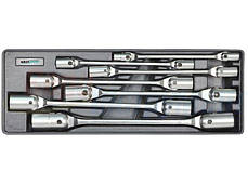 Набір торцевих ключів з карданом WHIRLPOWER AN-WR05 8-22 мм (7 предметів)