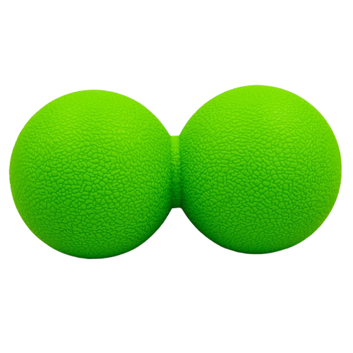 М'яч масажний подвійний Massage DuoBall 6х12,5 см для спини і тіла (FI-8234)