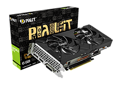 Відеокарта Palit GeForce GTX 1660 Dual OC 6 GB GDDR5 (NE51660S18J9-1161A)